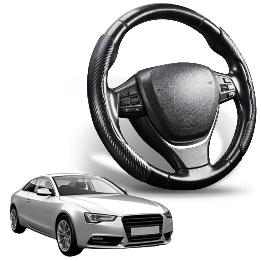 Segmented Steering Wheel Cover for Audi A5 S5 RS5 2007 - 2016 F5