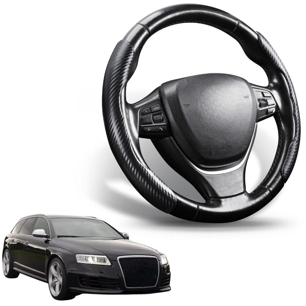 Segmented Steering Wheel Cover for Audi A6 S6 RS6 2004 - 2011 (C6)