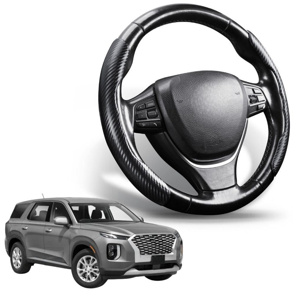 Segmented Steering Wheel Cover for Hyundai Palisade 2021 - Current 8 Seater