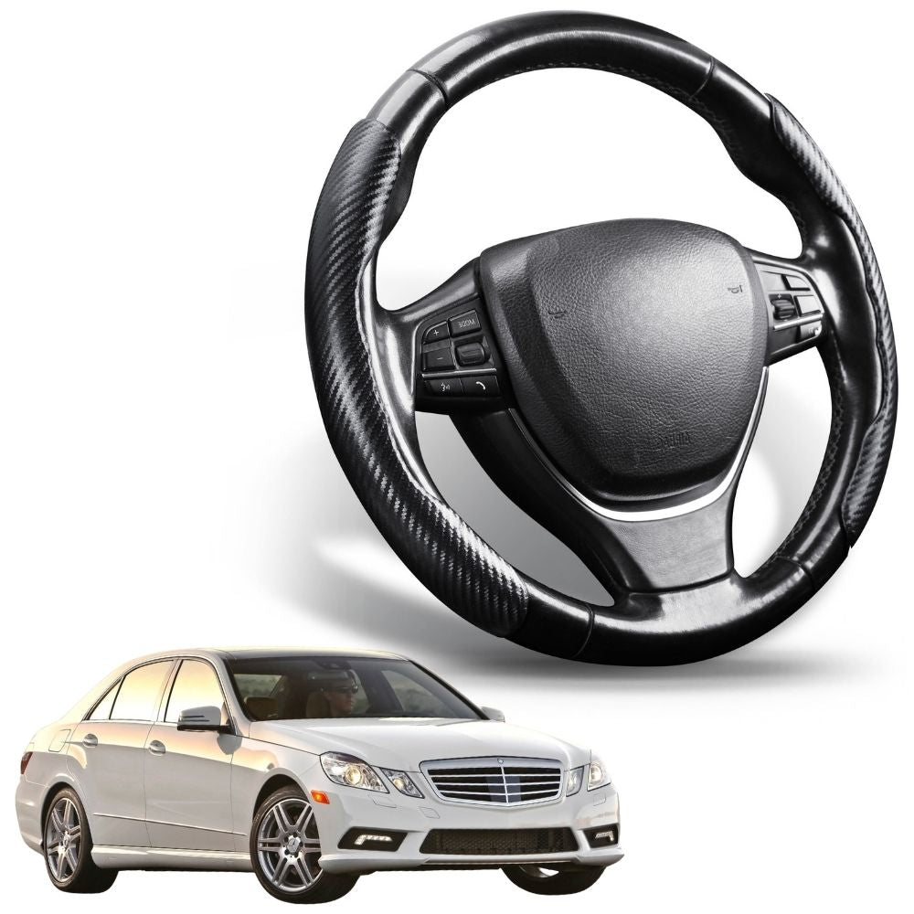 Segmented Steering Wheel Cover for Mercedes-Benz E-Class 2009 - 2016 Sedan (W212)