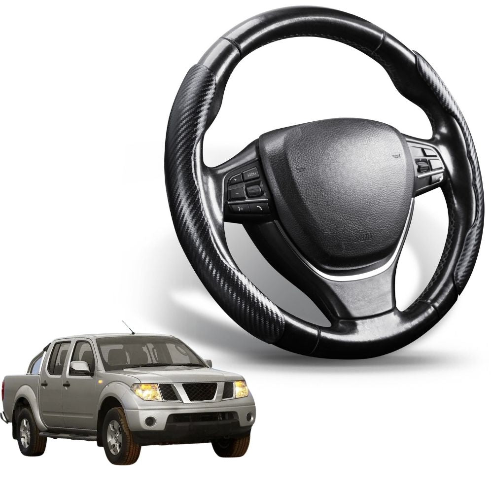Segmented Steering Wheel Cover for Nissan Navara Dual Cab 2005 - 2014 (D40 ST/STX)
