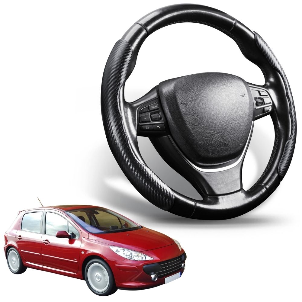 Segmented Steering Wheel Cover for Peugeot 307 2001 - 2008 Hatch