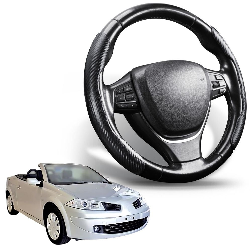 Segmented Steering Wheel Cover for Renault Megane 2008 - 2016 Cabriolet