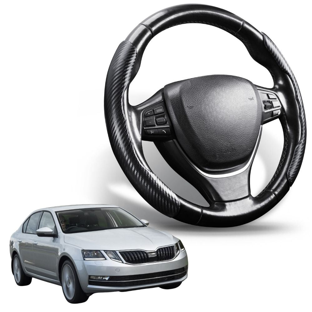 Segmented Steering Wheel Cover for Skoda Octavia 2013 - 2020 NE