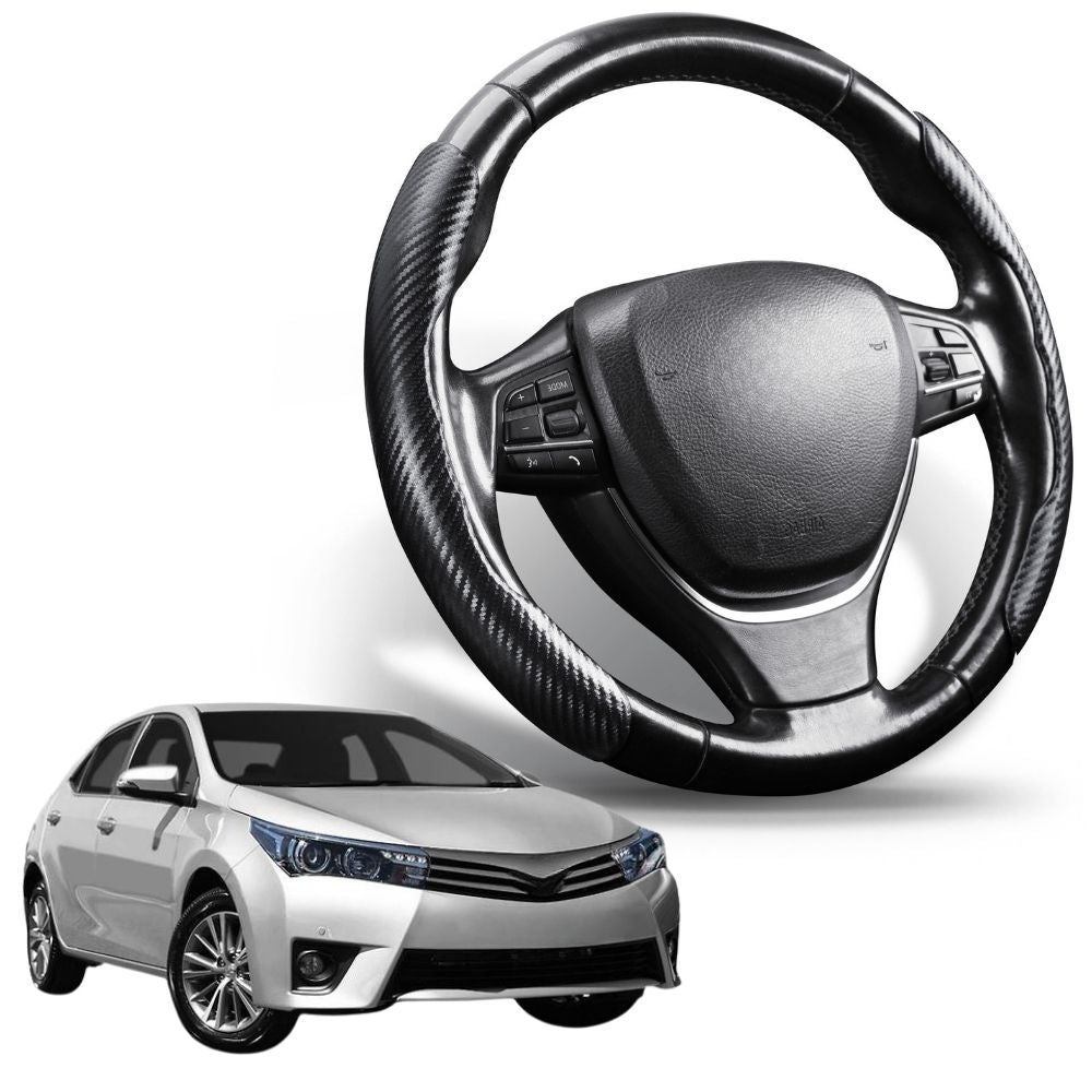 Segmented Steering Wheel Cover for Toyota Corolla 2013 - 2019 Sedan