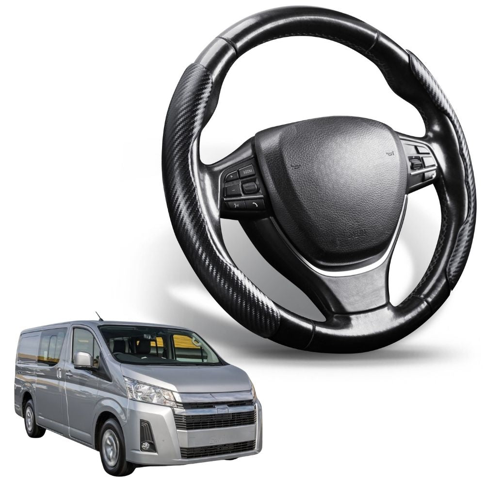 Segmented Steering Wheel Cover for Toyota Hiace Van 2019 - Current (Crew)