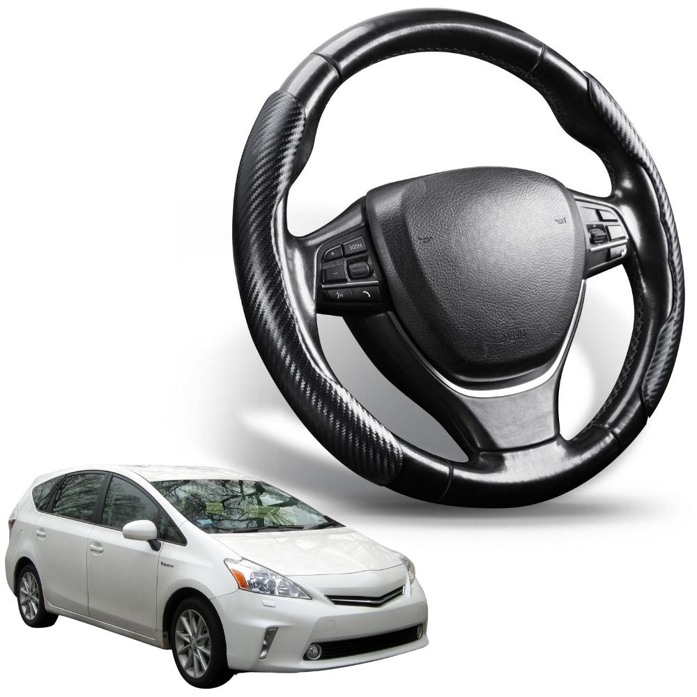 Segmented Steering Wheel Cover for Toyota Prius V 2012 - 2021 ZW40