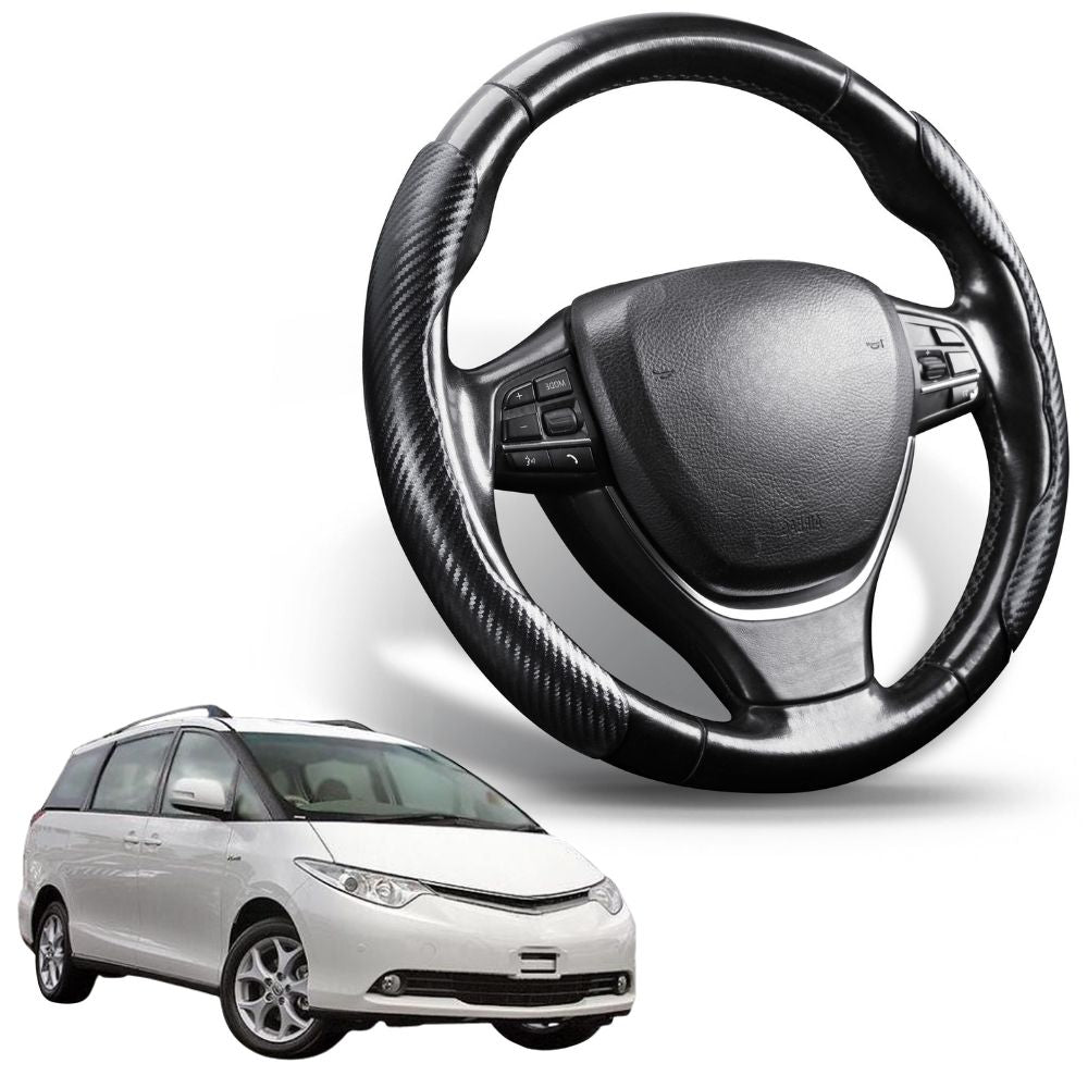 Segmented Steering Wheel Cover for Toyota Tarago 2006 - 2020 (Estima) 7 Seater