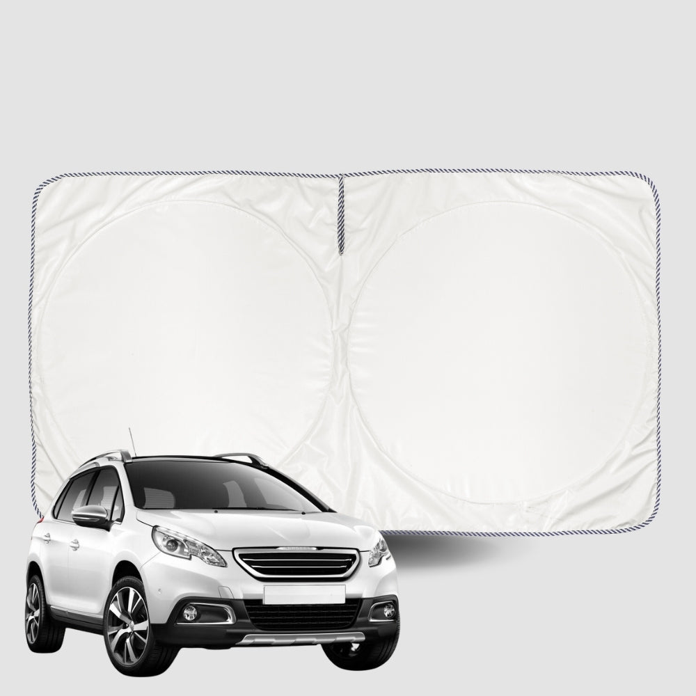 Windscreen Sun Shade for Peugeot 2008 SUV (A94)2012-2019 Universal Fit Window Visor UV Block