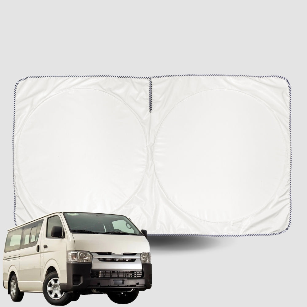 Windscreen Sun Shade for Toyota Hiace Van (SLWB)2005-2018 Universal Fit Window Visor UV Block XL