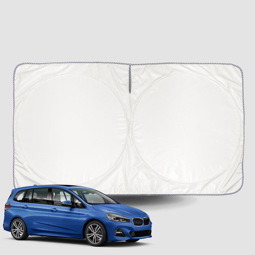 Windscreen Sun Shade for BMW 2 Series Hatch (F45 Active Tourer)2014-2020 Universal Fit Window Visor UV Block