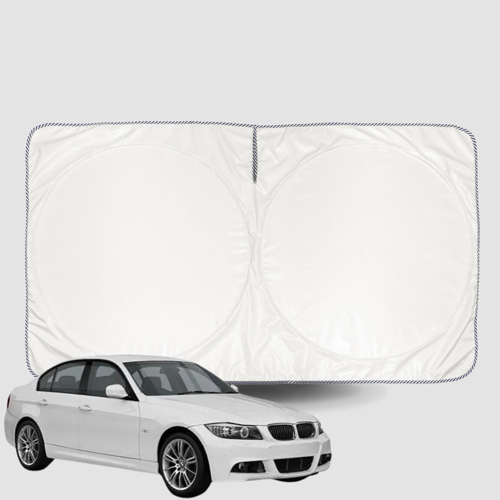 Windscreen Sun Shade for BMW 3 Series Sedan/Touring (E90 E91)2005-2012 Universal Fit Window Visor UV Block