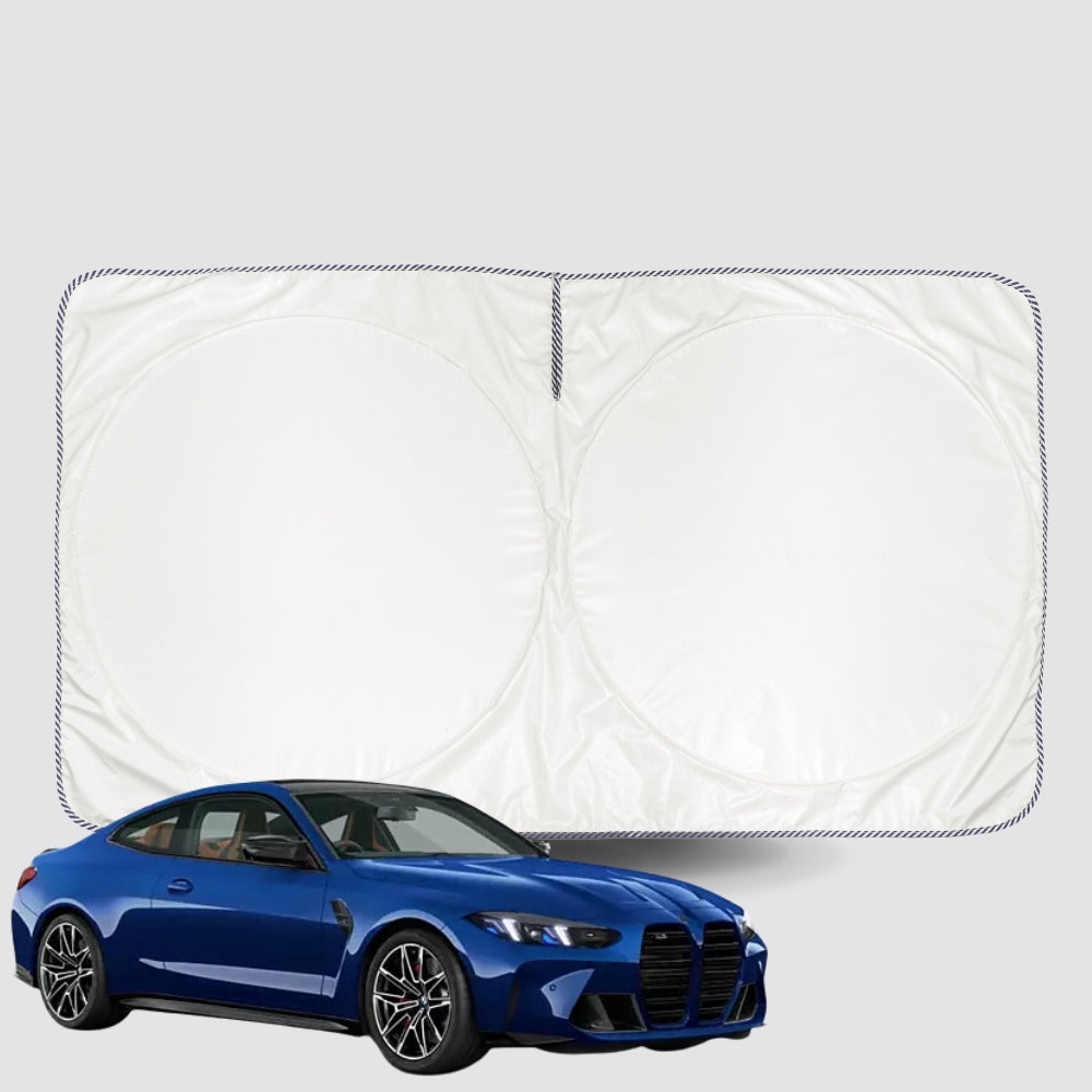 Windscreen Sun Shade for BMW M4 (G82 G83)2021-Current Universal Fit Window Visor UV Block