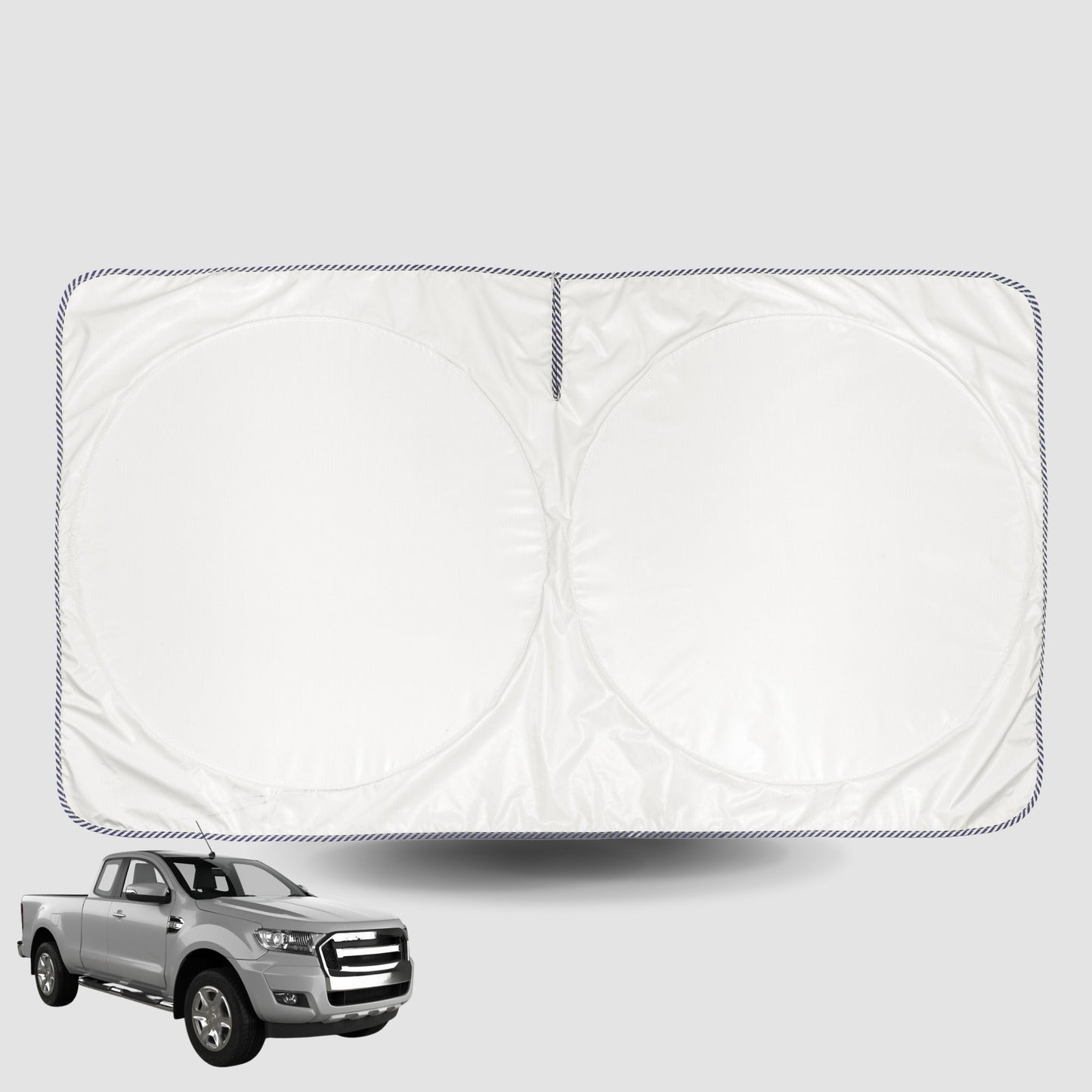 Windscreen Sun Shade for Ford Ranger (PX Dual Cab Ute)2012-2015 Universal Fit Window Visor UV Block