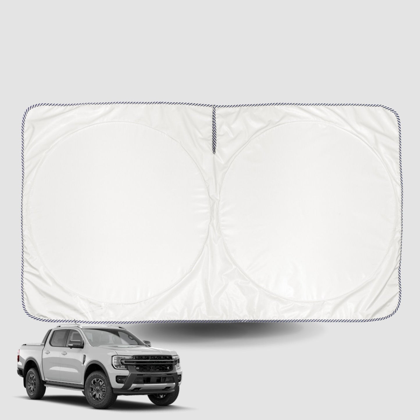 Windscreen Sun Shade for Ford Ranger (PX3 Dual Cab Ute)2018-2022 Universal Fit Window Visor UV Block