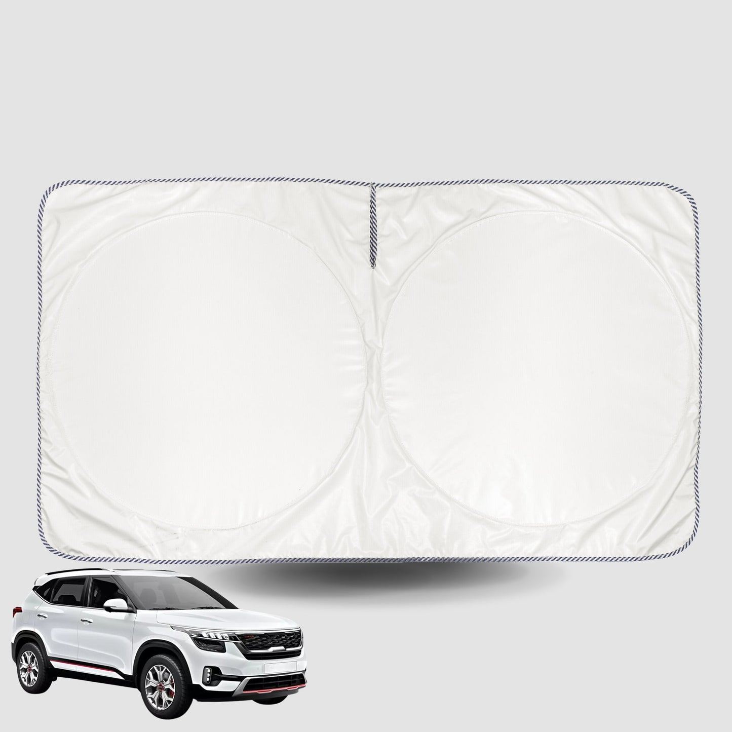 Windscreen Sun Shade for Kia Seltos (KX3 SP2c)2019-Current Universal Fit Window Visor UV Block