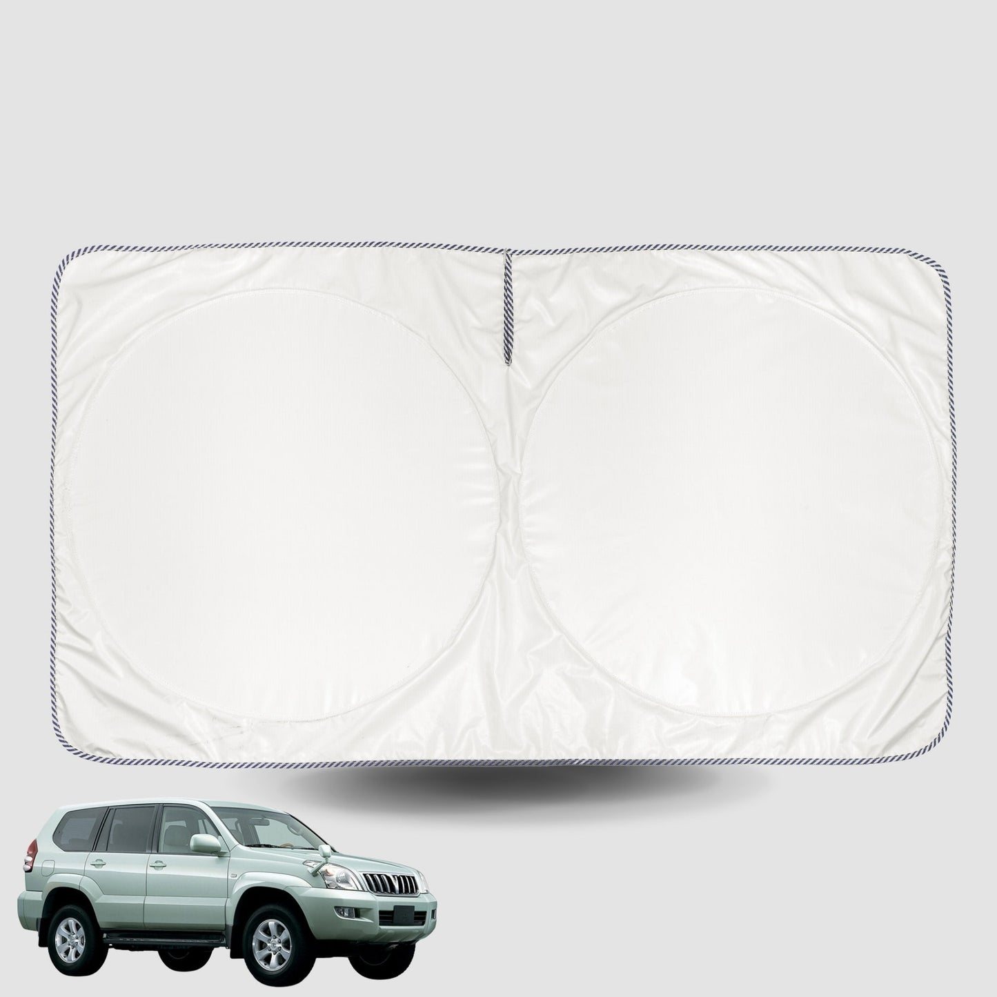 Windscreen Sun Shade for Toyota Prado (J120)2002-2009 Universal Fit Window Visor UV Block