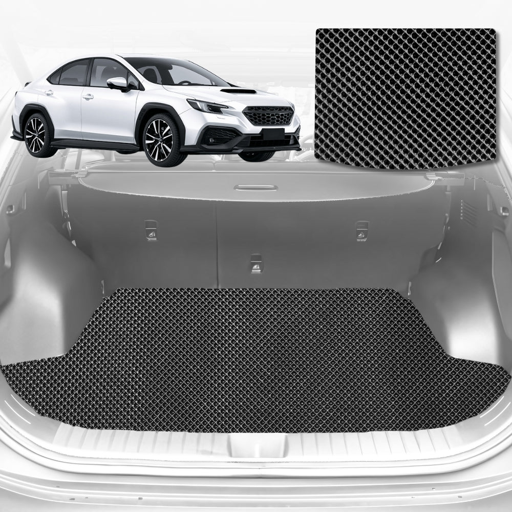 6D Diamond Car Boot Mat for Subaru WRX Manual2022-Current-Wagon-Cargo Mat-Black-Outback GT