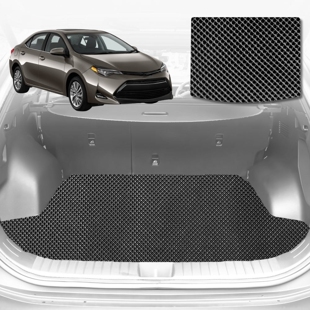6D Diamond Car Boot Mat for Toyota Corolla Hatch2018-Current-Cargo Mat-Black-Outback GT