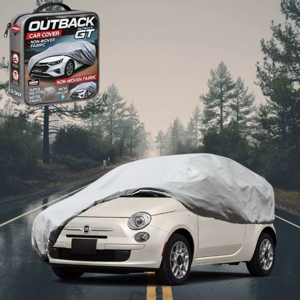 SilverShield Outdoor Car Cover for FIAT 500 500c 2013 - 2021 L Universal Fit