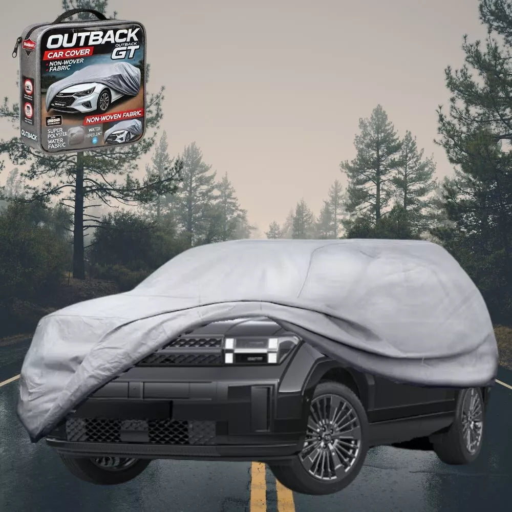 SilverShield Outdoor Car Cover for Hyundai Santa Fe Hybrid 2024 - Cur XL(new)