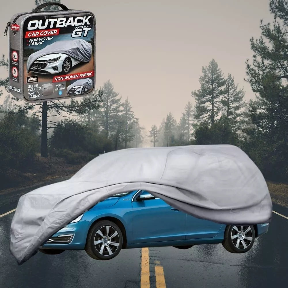 SilverShield Outdoor Car Cover for Volvo V60 2010 - 2018 Manual L Universal Fit