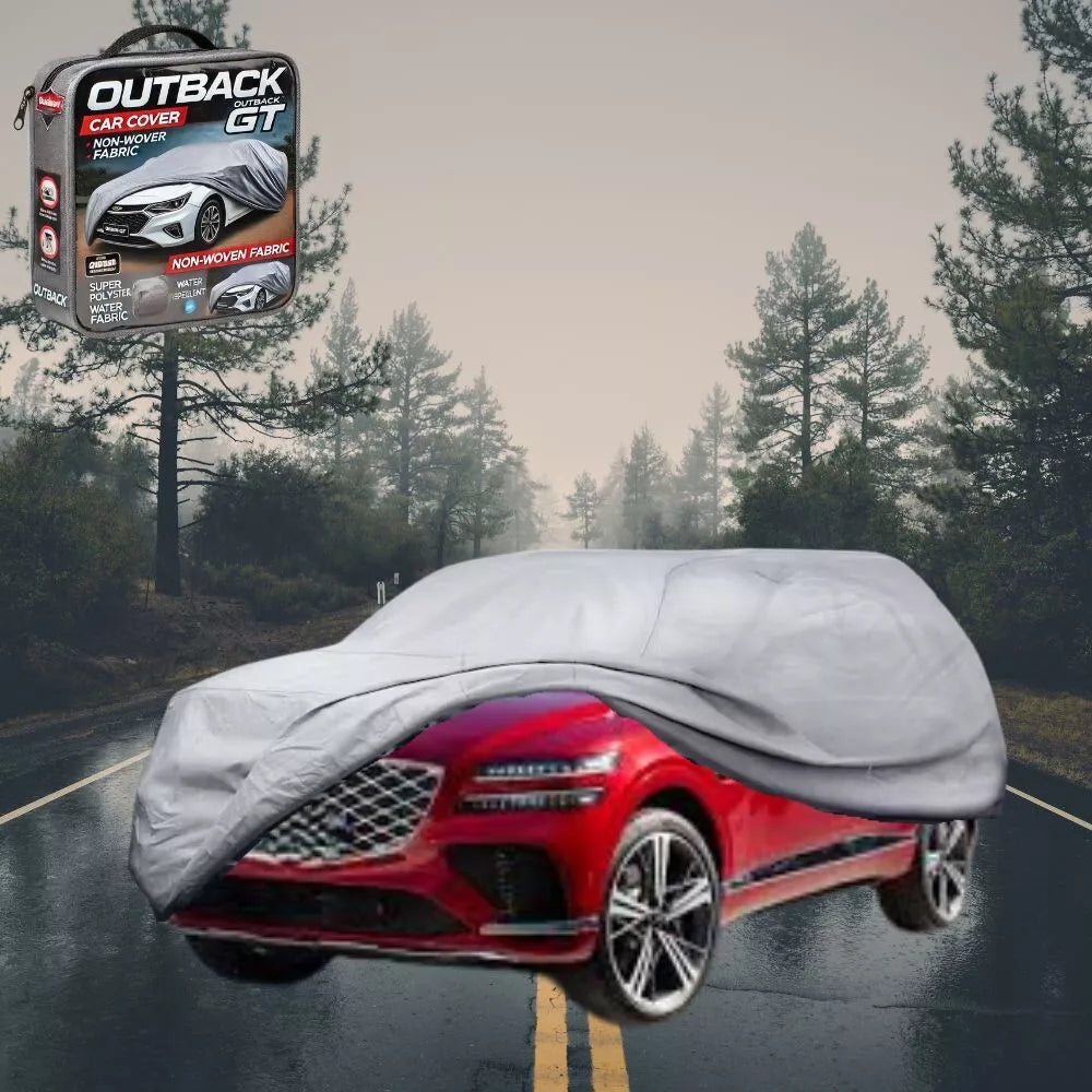 SilverShield Outdoor Car Cover for Genesis GV80 Coupe 2024-Current L Univ Fit