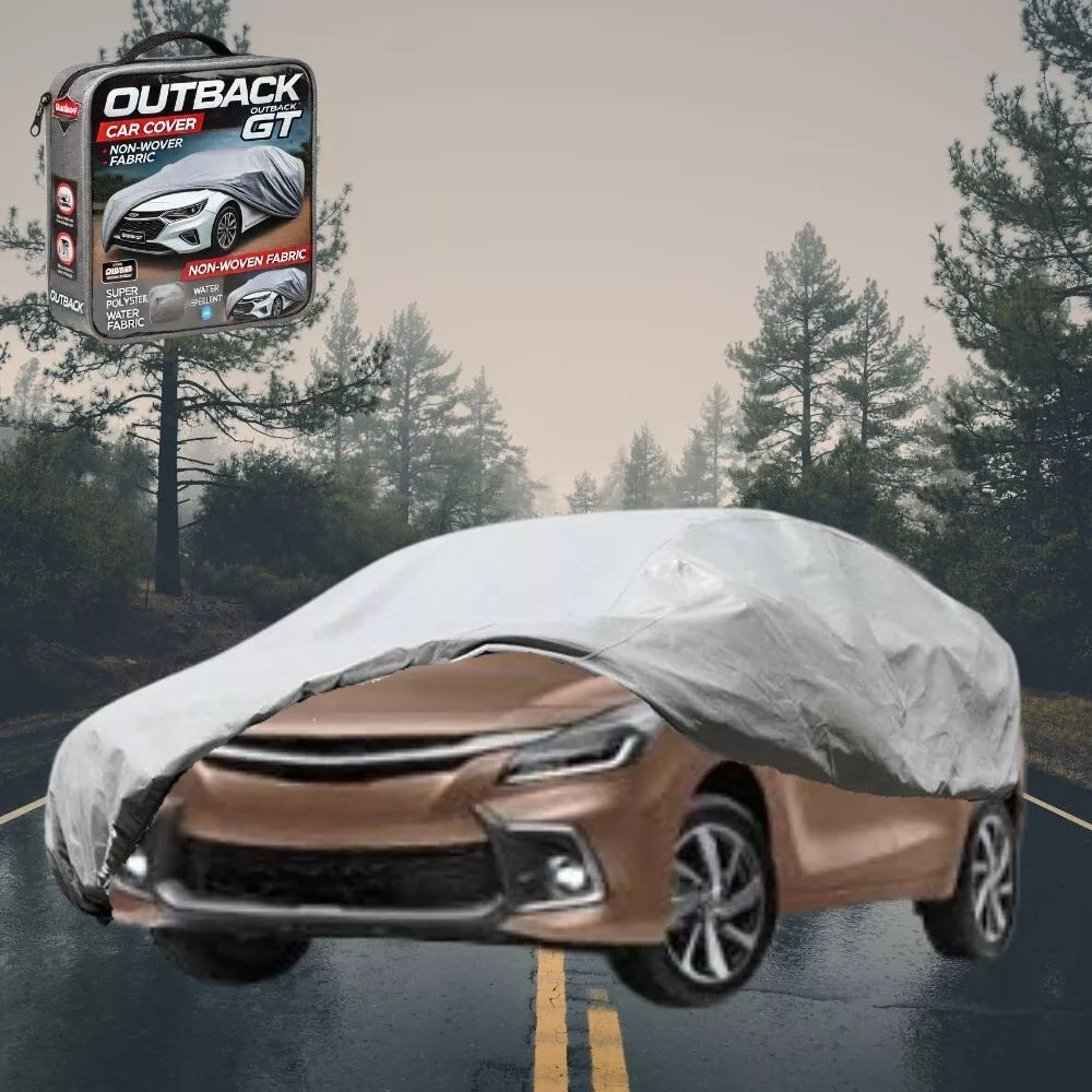 SilverShield Outdoor Car Cover for Toyota Starlet 1996 - 1999 (P90) L Univ Fit