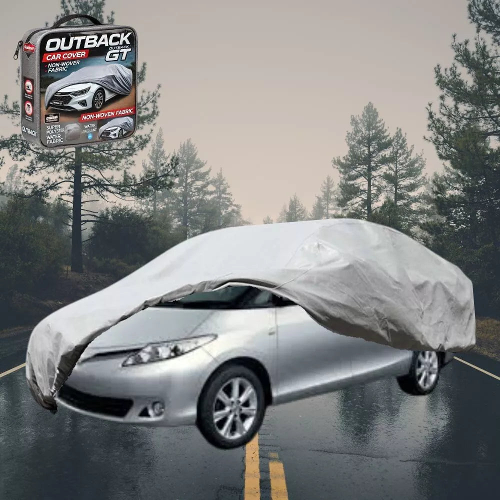 SilverShield Outdoor Car Cover for Toyota Tarago 1990 - 2000 (XR10) LC Univ Fit