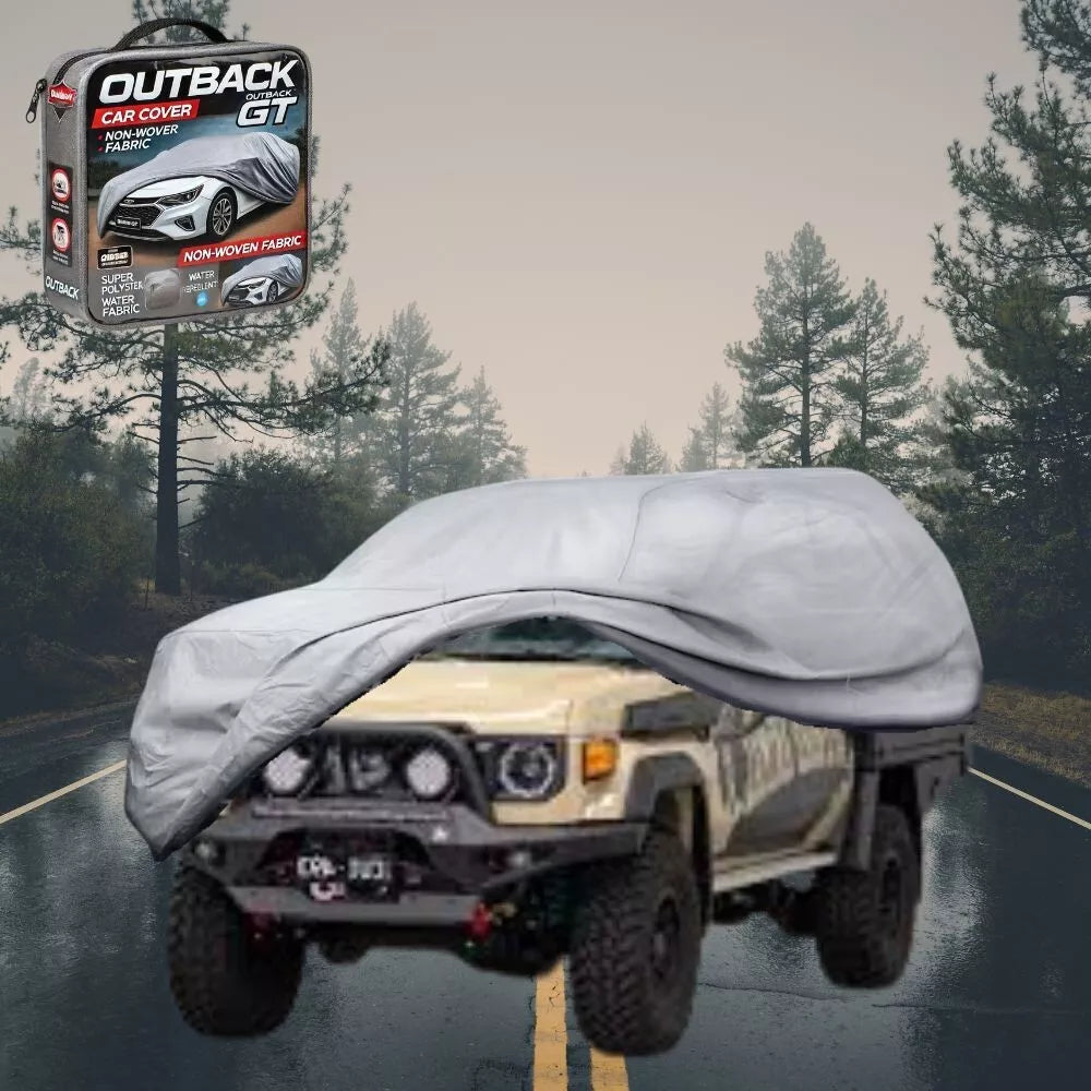 SilverShield Outdoor Car Cover for Toyota LandCruiser SingleCab 2012-Cur XL(new)