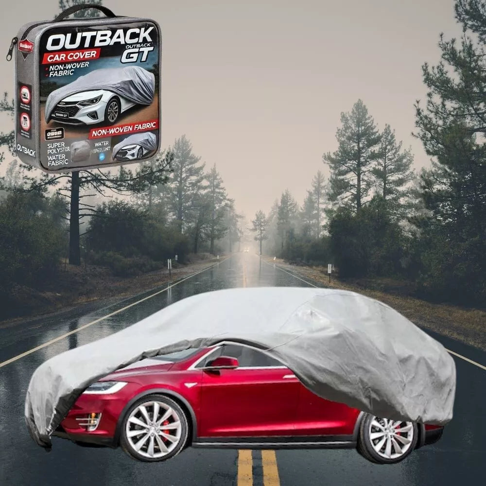 SilverShield Outdoor Car Cover for Tesla Model X 2015 - Current L Universal Fit