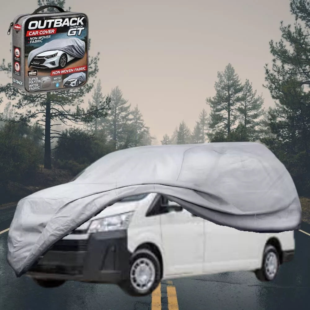 SilverShield Outdoor Car Cover for Toyota Hiace Van 2005 - 2018 (SLWB) XL(new)