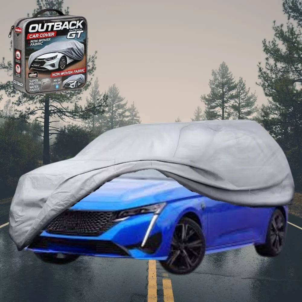 SilverShield Outdoor Car Cover for Peugeot 308 2021 - Current XXL Universal Fit