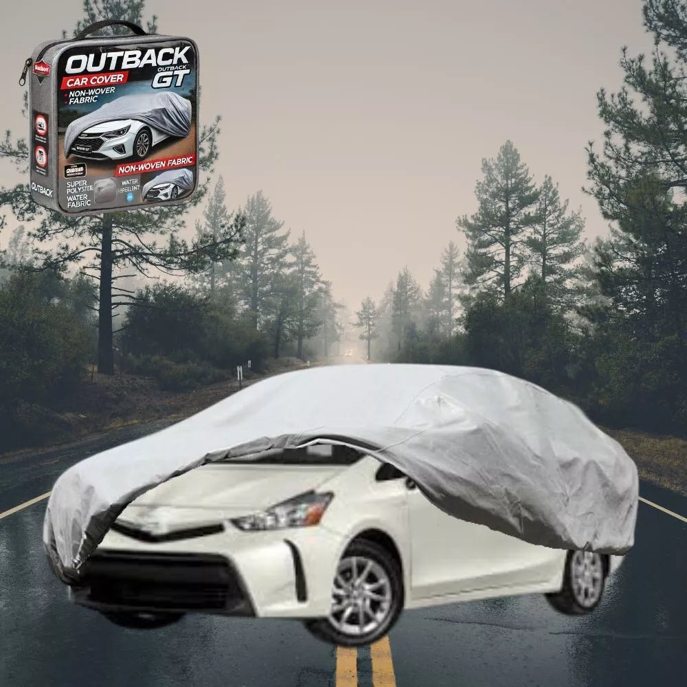SilverShield Outdoor Car Cover for Toyota Prius V 2012 - 2021 L Universal Fit