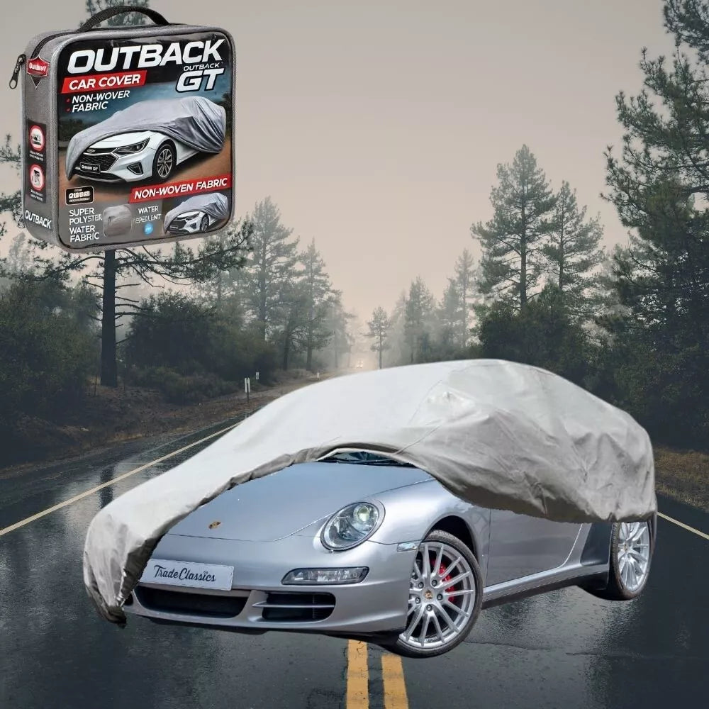 SilverShield Outdoor Car Cover for Porsche 911 2005 - 2012 L Universal Fit