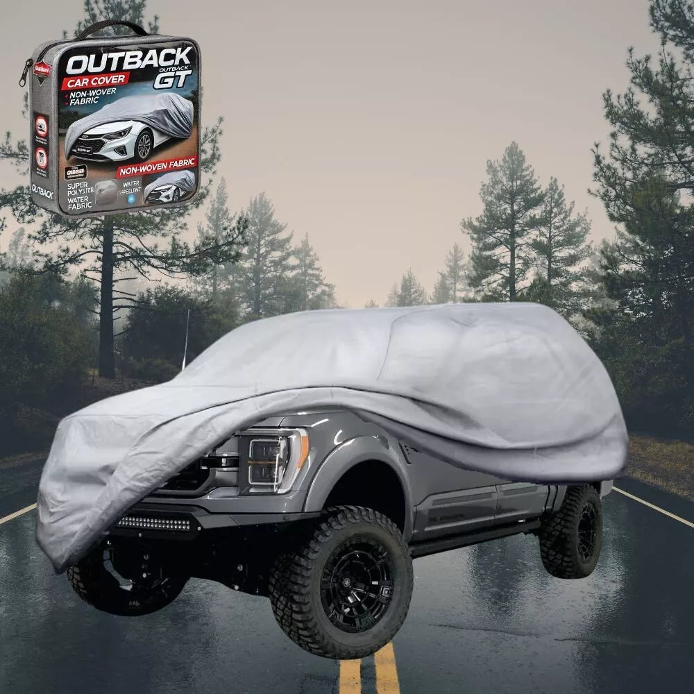 SilverShield Outdoor Car Cover for Ford F-150 LARIAT 2023 - Cur XL(new) Univ Fit