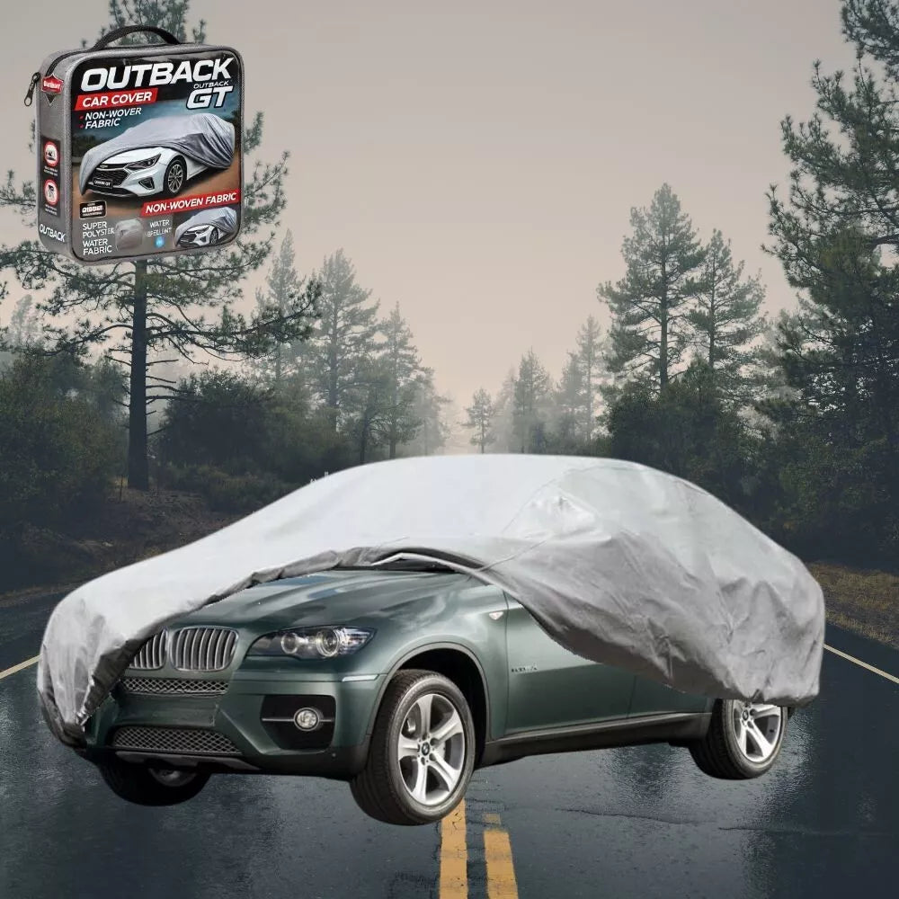 SilverShield Outdoor Car Cover for BMW X6 2008-2014 L Universal Fit Waterproof