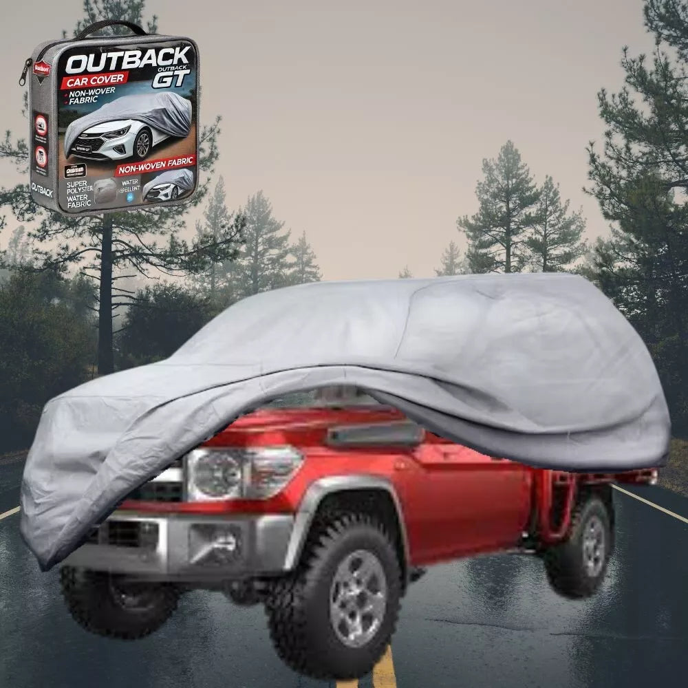 SilverShield Outdoor Car Cover for Toyota LandCruiser 70 Single 2012-Cur XL(new)