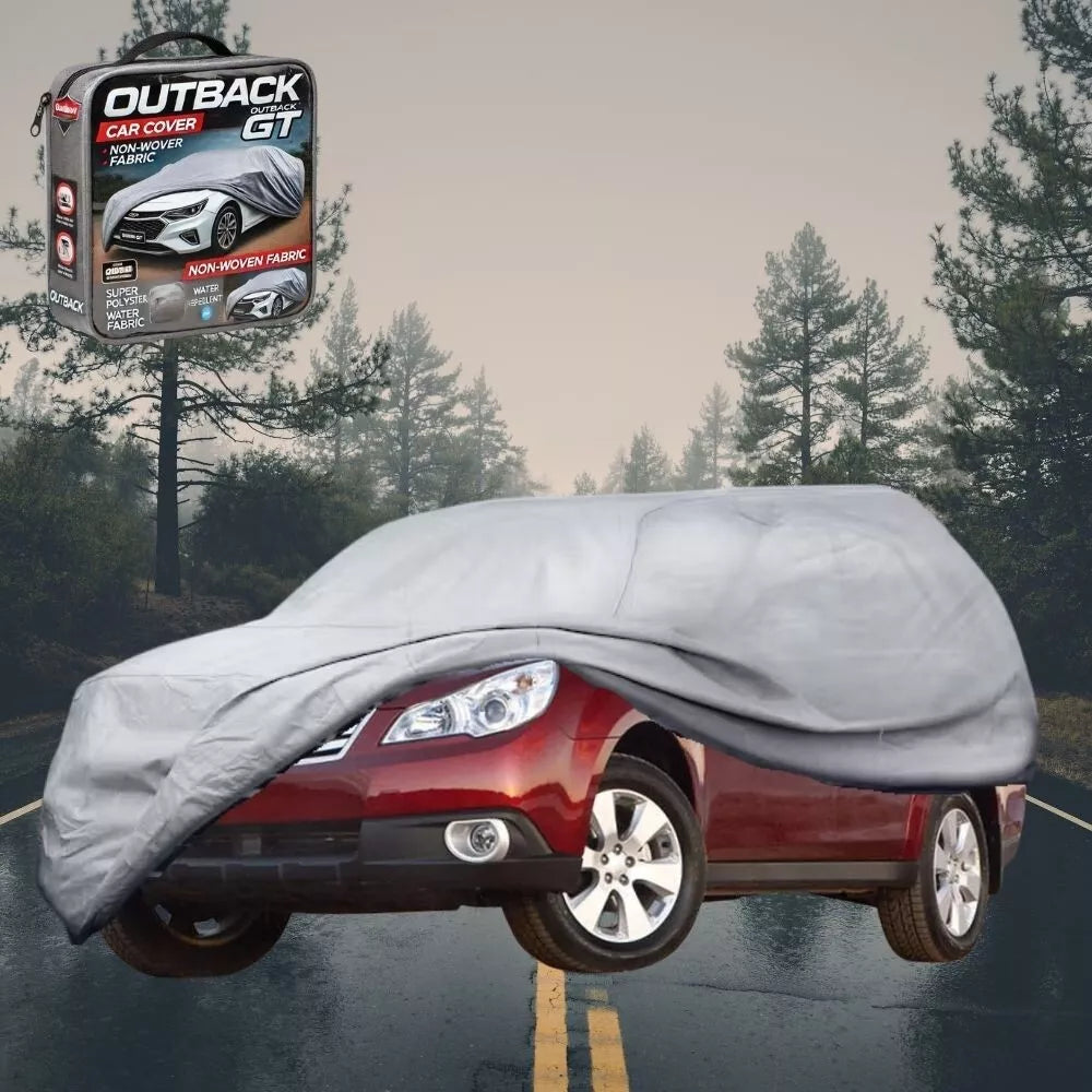 SilverShield Outdoor Car Cover for Subaru Outback 2009 - 2014 4GEN LC Univ Fit