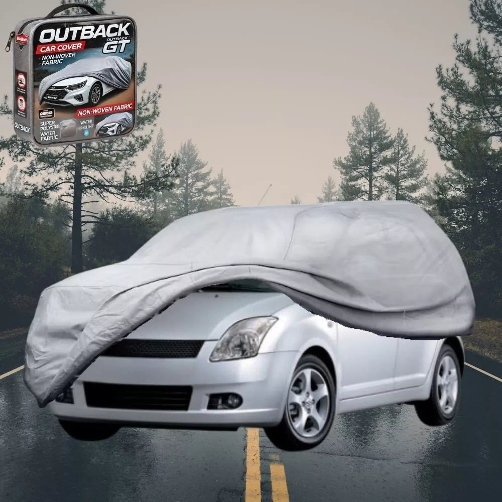 SilverShield Outdoor Car Cover for Suzuki Swift 2004-2010(Auto) L Universal Fit