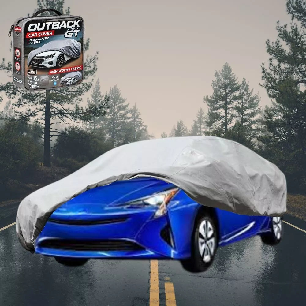 SilverShield Outdoor Car Cover for Toyota Prius 2016 - Current L Universal Fit
