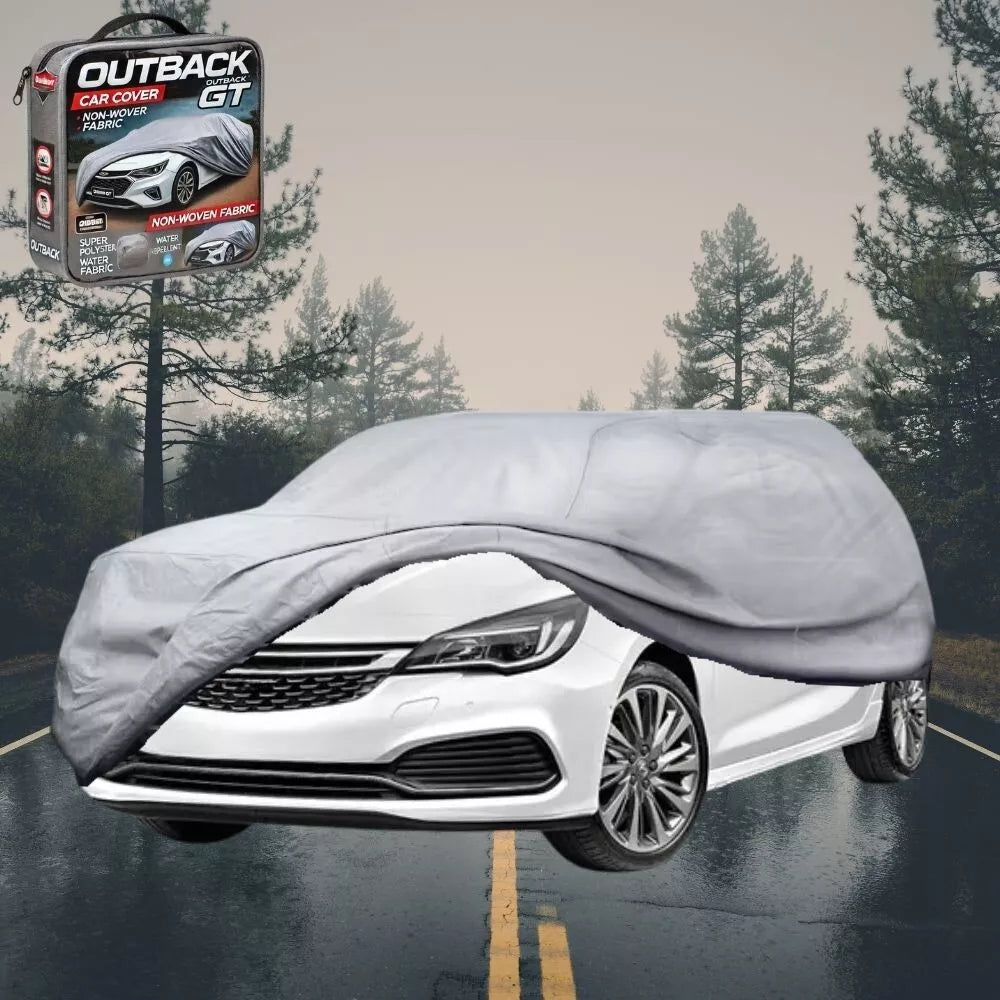 SilverShield Outdoor Car Cover for Holden Astra 2016 - 2020 (BL BK) L Univ Fit