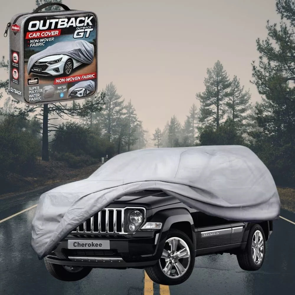 SilverShield Outdoor Car Cover for Jeep Cherokee 2008 - 2013 (KK) LC Univ Fit