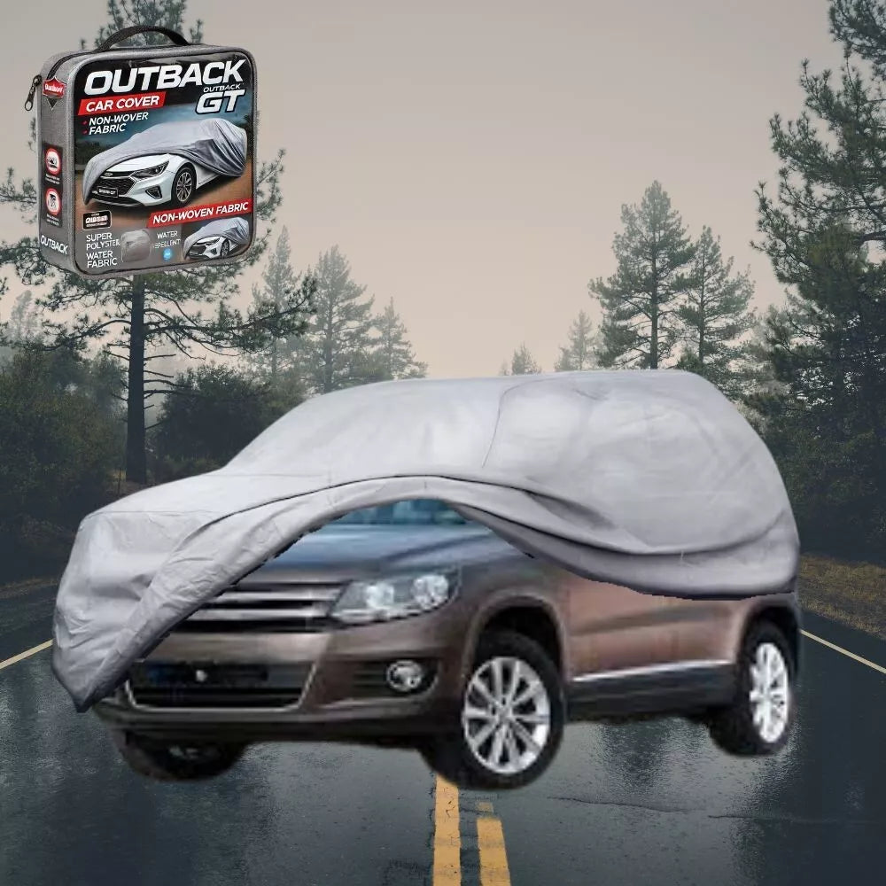SilverShield Outdoor Car Cover for VolksWagen Tiguan 2008-2016 LC Universal Fit