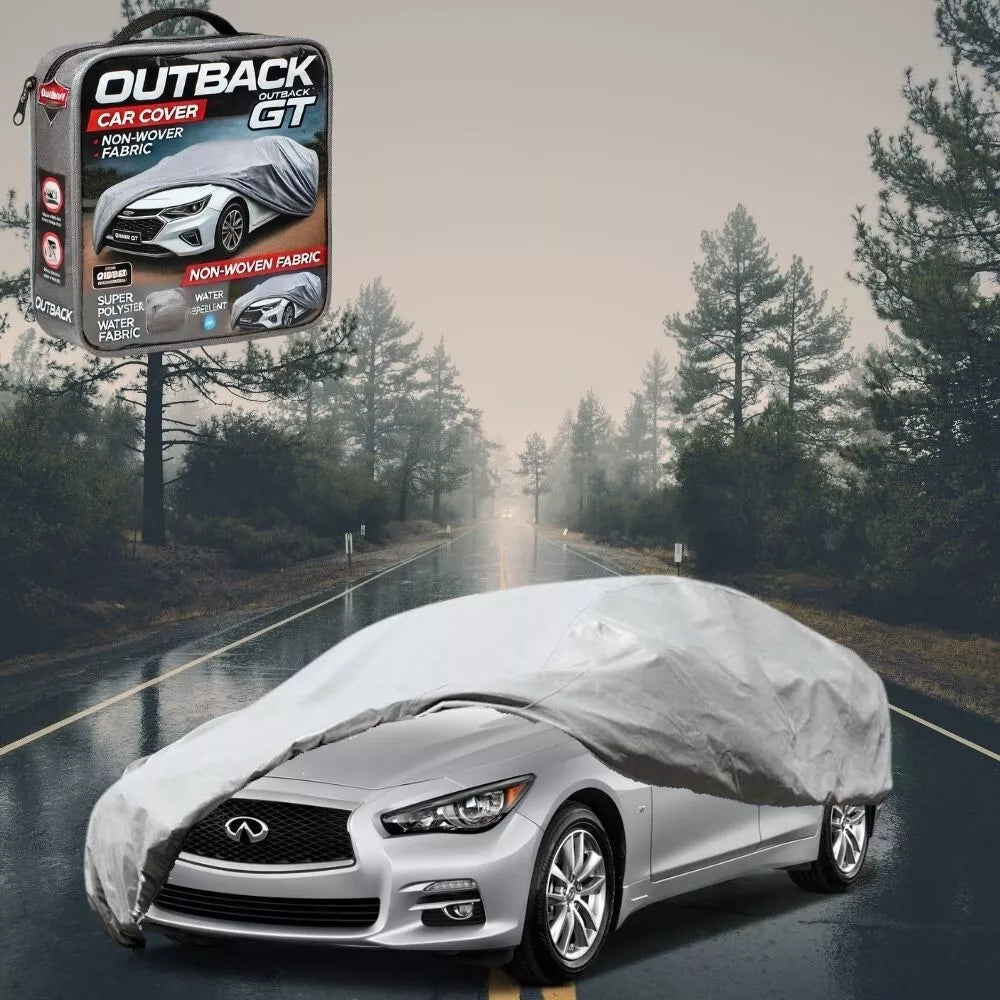 SilverShield Outdoor Car Cover for Infiniti Q50 2014 - 2019 L Universal Fit
