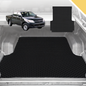 Outback GT 6D Pro Ute Tub Mat for Toyota Hilux Double Cab 1997-2005 (With Spray On Liner or No Liner) - Black