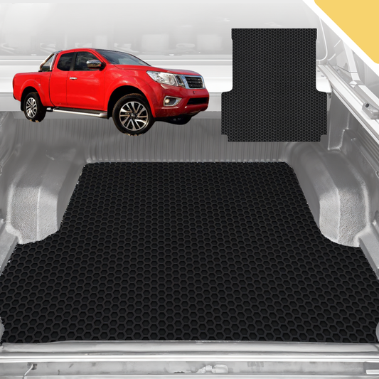 Outback GT 6D Pro Ute Tub Mat for Nissan Navara King Cab (NP300-D23) 2015-Current (With Spray On Liner or No Liner)  ,   - Black