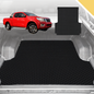 Outback GT 6D Pro Ute Tub Mat for Nissan Navara King Cab (NP300-D23) 2015-Current (With Spray On Liner or No Liner)  ,   - Black