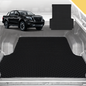 6D Pro Ute Tub Mat for Nissan Navara Dual Cab NP300/D23 STX (No Rear cupholder) 2015-Current (w Spray on Liner or no Liner)