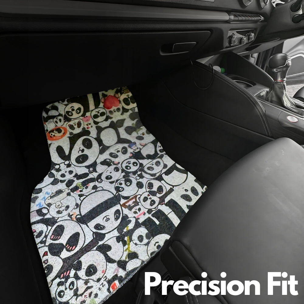 Panda Car Floor Mats for Isuzu D-Max Crew Cab 2011-2020 Full Set | AU Made | Carpet RHD